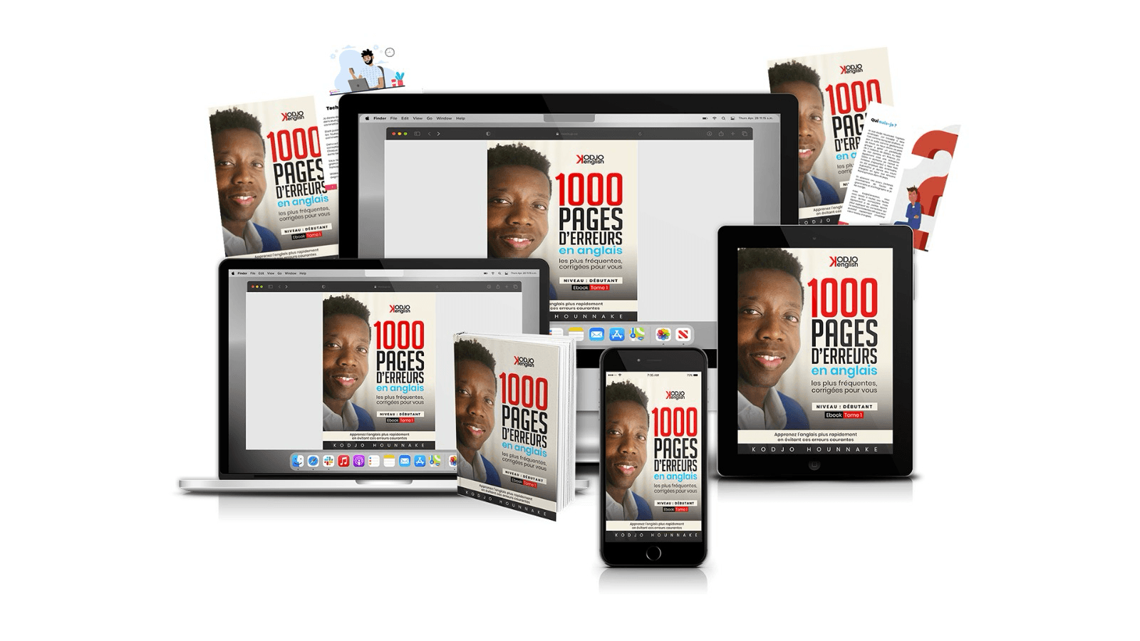 Livre numérique de 1000 pages